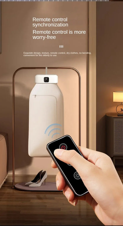 Mini Portable Dryer Foldable Electric Dryer Apartment Portable Dryer Travel RVS With Dryer Bag And Time Set Travel Style
