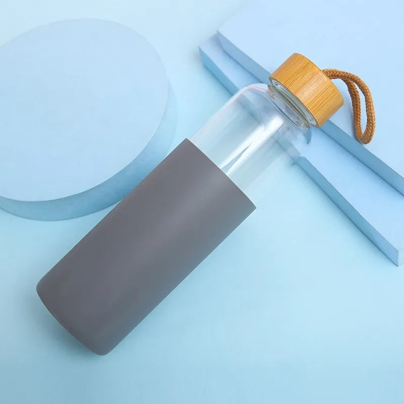 Glass Water Bottle