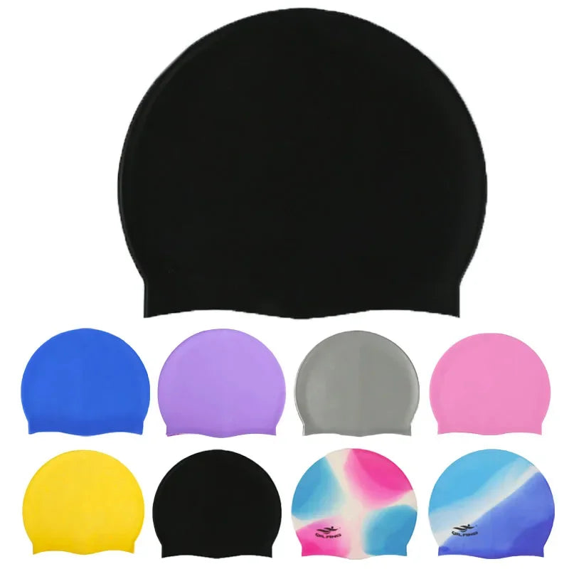 Waterproof Silicone Swim Caps