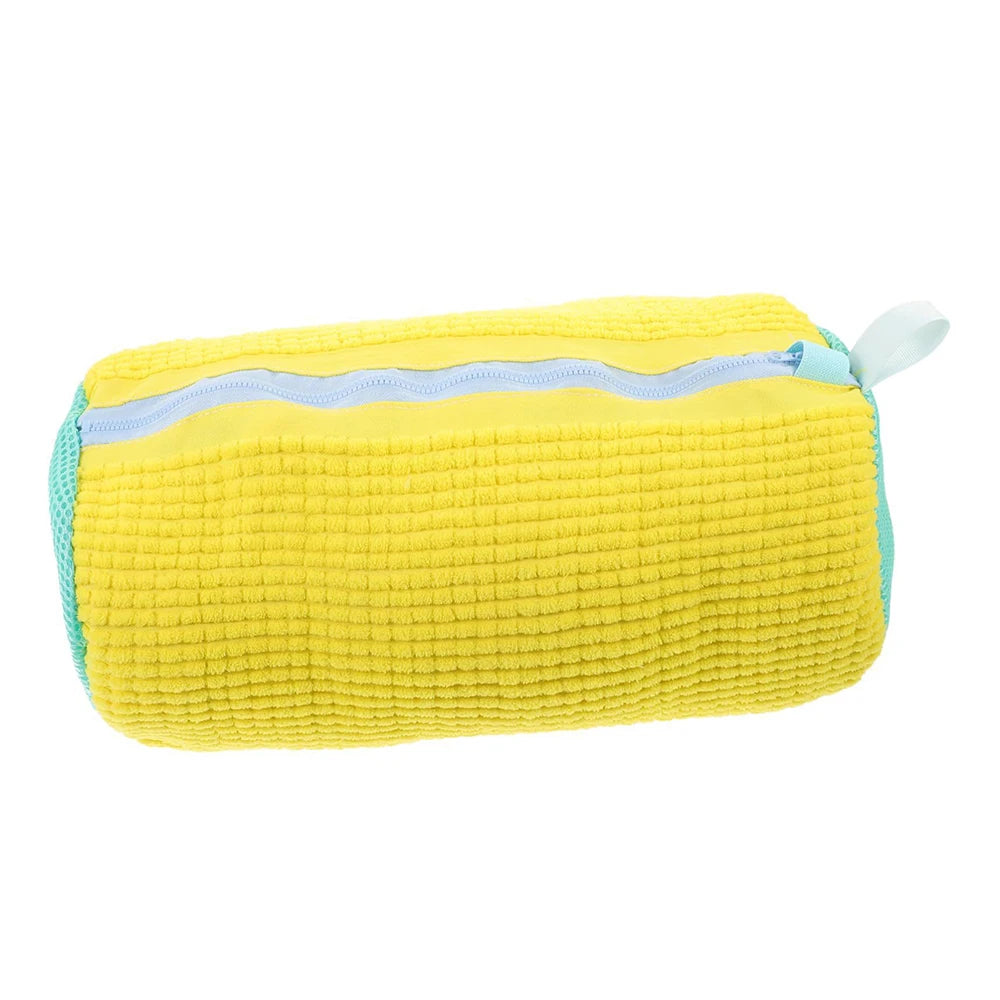 Multi Colored Lazy Shoe Washing Tool Protective Hidden Zipper Washing Cover for Machine Wash Specific Cleaning Shoe Bag