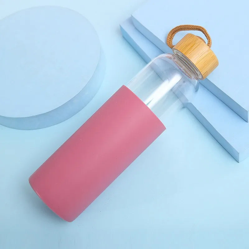 Glass Water Bottle