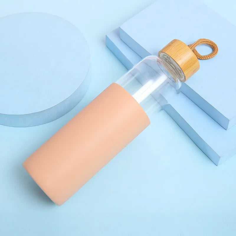 Glass Water Bottle