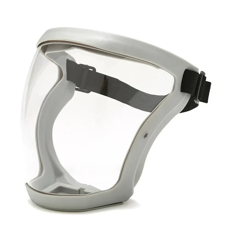 Full Face Shield Transparent Safety Mask with Filthers Oil-splash Proof Eye Facial Anti-fog Head Cover Work Protection Glasses