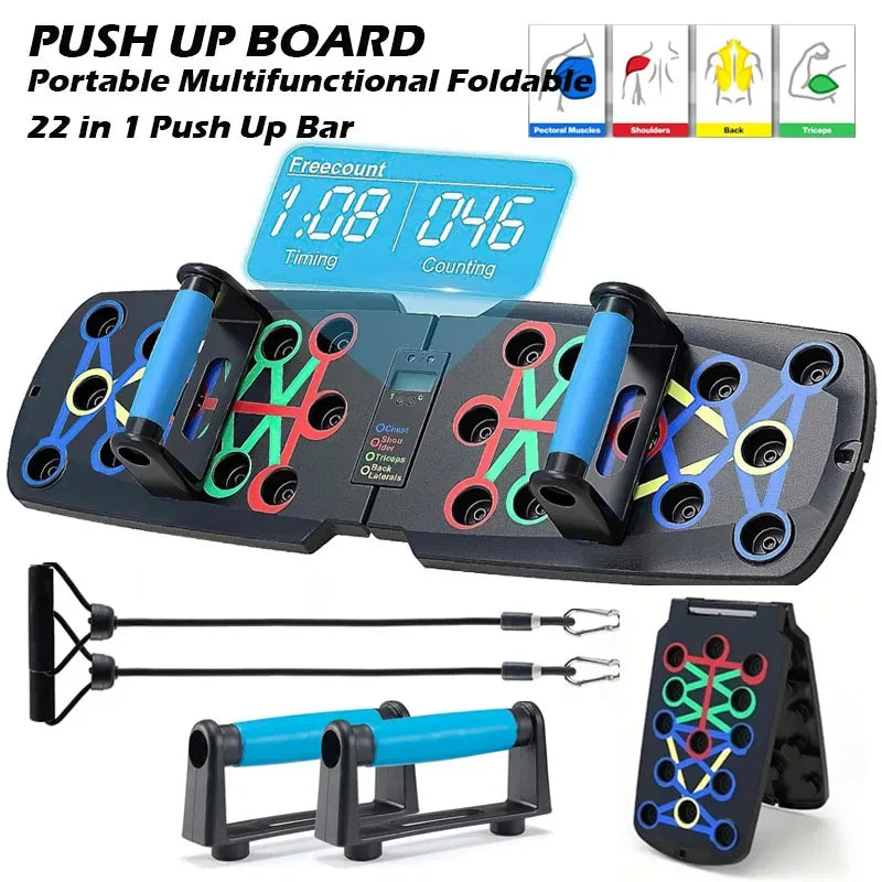 Smart Automatic Count Push Up Board