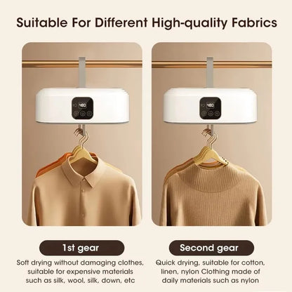 Mini Portable Dryer Foldable Electric Dryer Apartment Portable Dryer Travel RVS With Dryer Bag And Time Set Travel Style